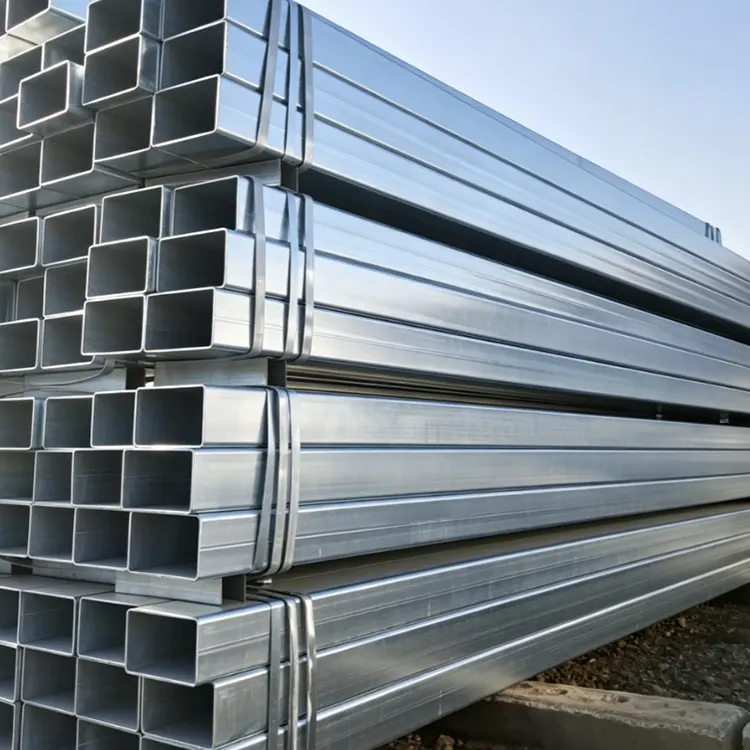 Hot dip Galvanized Seamless Square and Rectangular Steel Tube