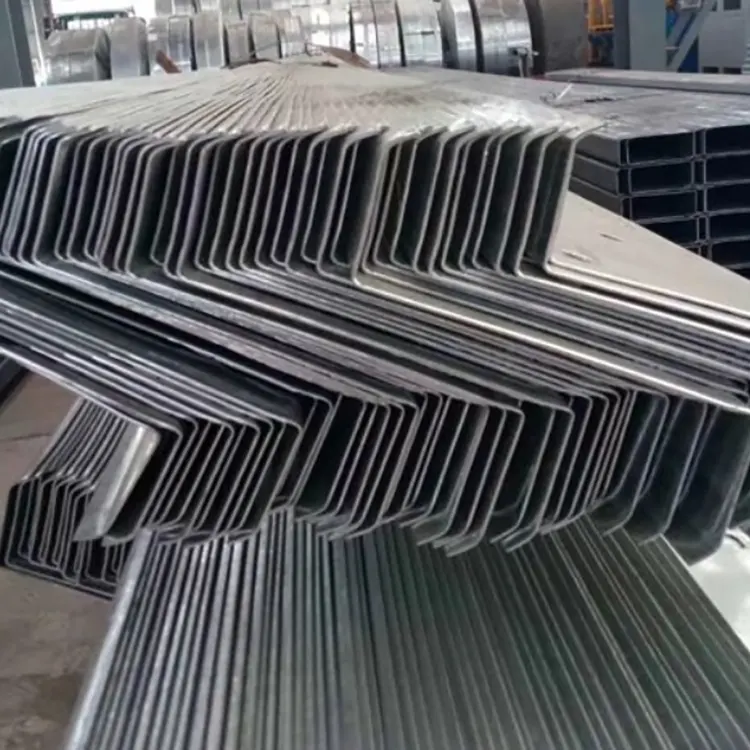 Canal Z en zinc, aluminium et magnésium